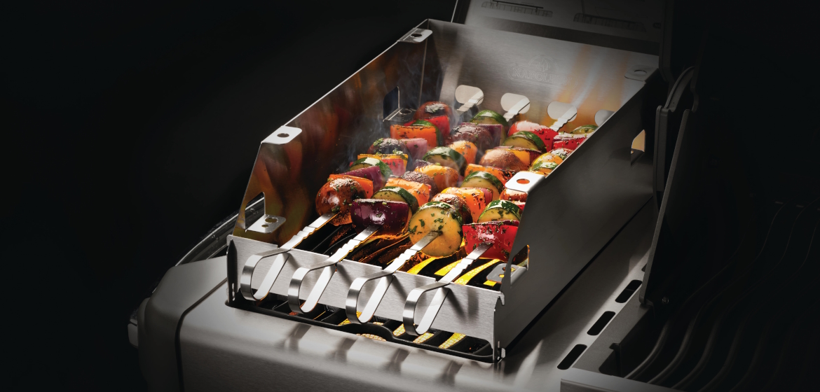 Экран с шампурами