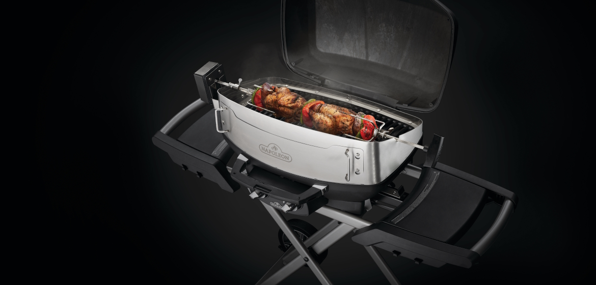 Вертел с экраном