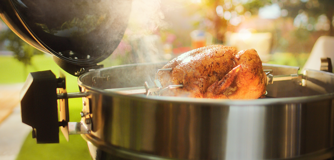 Вертел с экраном