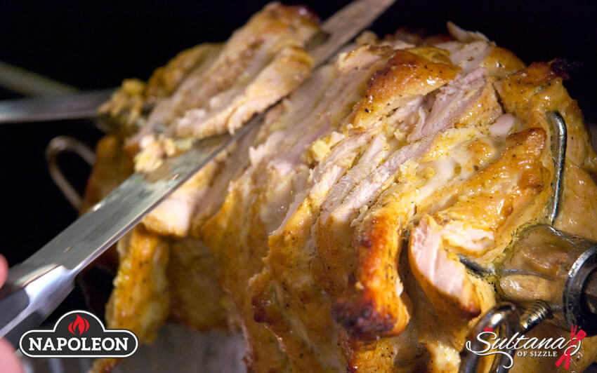 Вертел для газового гриля