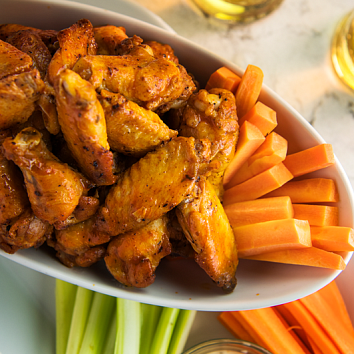 Жареные куриные крылья Буффало