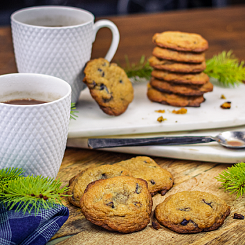 Идеальное печенье с шоколадной крошкой