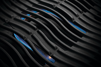 ЧУГУННЫЕ БАРБЕКЮ РЕШЕТКИ УНИКАЛЬНОЙ ФОРМЫ WAVE™