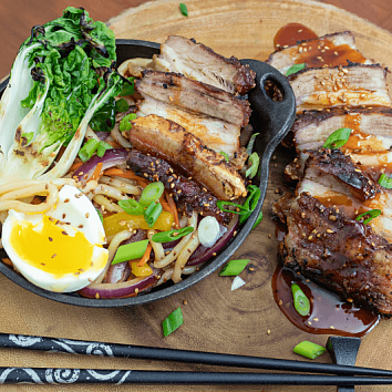 Свиная грудинка в азиатском стиле