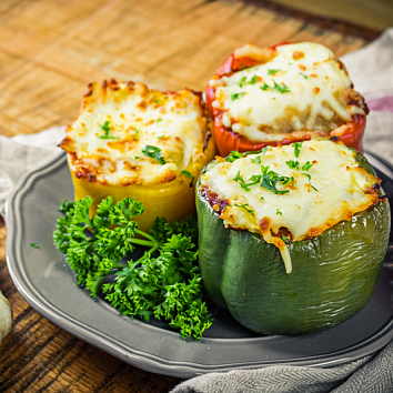 Перцы, фаршированные лазаньей
