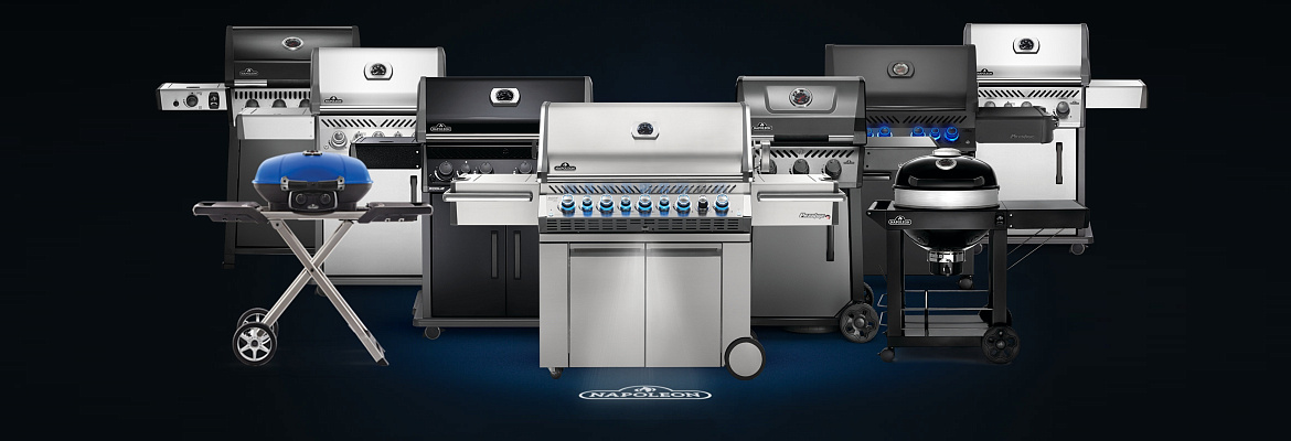 Газовые и Угольные Грили Napoleon1