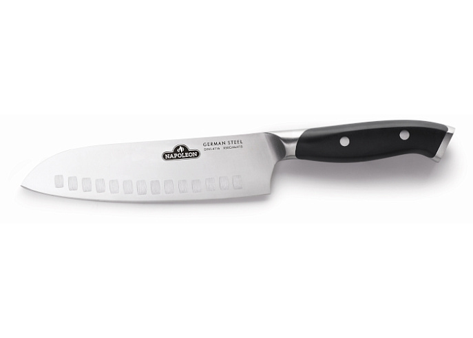 Нож поварской Santoku